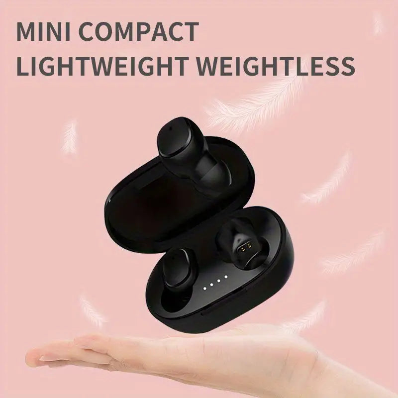 A6S Tws Wireless Earbuds With Led Charging Display, High-Fidelity Hd Stereo Sound, Built-In Mic For Calls & Sports Running