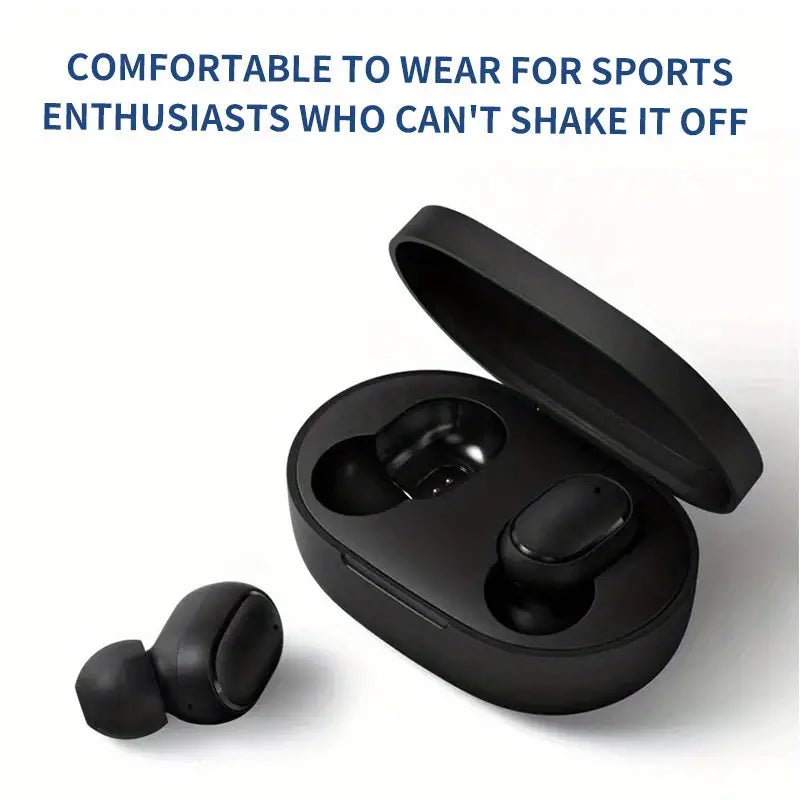 A6S Tws Wireless Earbuds With Led Charging Display, High-Fidelity Hd Stereo Sound, Built-In Mic For Calls & Sports Running