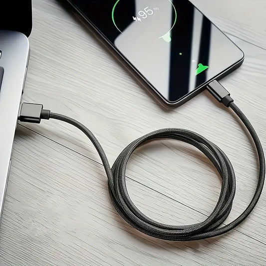 USB C Cabe (USB A - USB C) Fast Charging and Data Cable 2 Metre ATHES UK