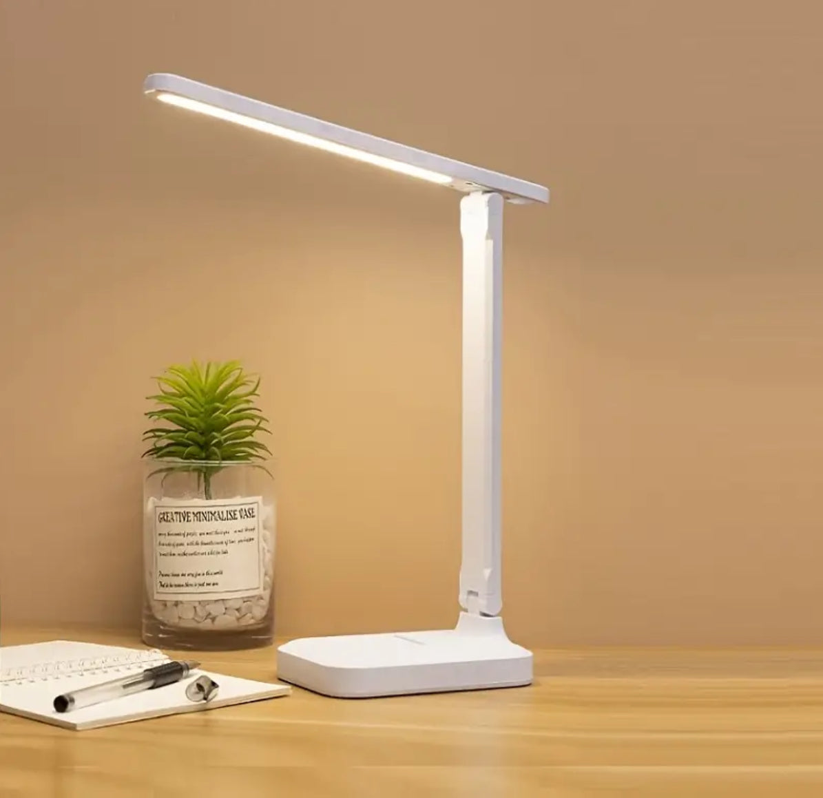 White USB Touch LED Lamp