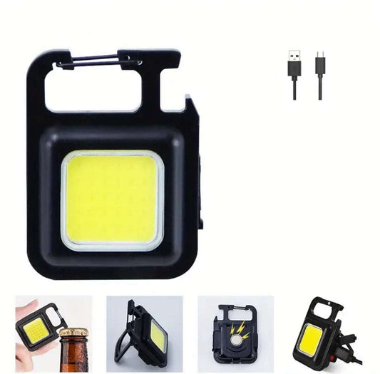 Mini Square LED Light Portable Rechargeable, For Outdoor Camping, Hiking & Emergency Mini Work Light ATHES UK